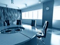 Empty boardroom