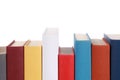 Empty book spines Royalty Free Stock Photo