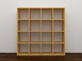 Empty bookshelf