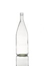 Empty bottle isolated over the white background Royalty Free Stock Photo