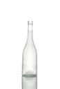 Empty bottle isolated over the white background Royalty Free Stock Photo