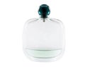 Almost empty bottle of perfume on white background Royalty Free Stock Photo