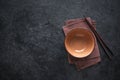 Empty bowl and Chopsticks Royalty Free Stock Photo