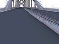 Empty bridge illustration