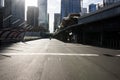 Melbourne, Australia - 4 14 20: Empty bridge at Melbourne`s Southern Cross Station during peak hour Royalty Free Stock Photo