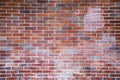 Empty brown brick wall with detail and background