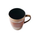 Empty brown ceramic mug isolated Royalty Free Stock Photo