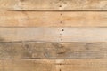 Empty brown rustic wooden plank table flat lay top view from above Royalty Free Stock Photo