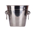 Empty bucket for champagne bottle Royalty Free Stock Photo