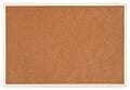 Empty bulletin cork board in white frame Royalty Free Stock Photo