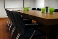 Empty business conference room Royalty Free Stock Photo