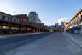 Empty ByWard Market during COVID-19 pandemic