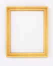 Empty cadre blank vertical portrait frame