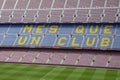 Camp Nou Stadium Barcelona Royalty Free Stock Photo