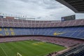 Camp Nou Stadium Barcelona Royalty Free Stock Photo