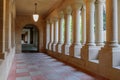 Education Building Corridor at Stanford California