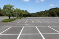 Empty car parking lot Royalty Free Stock Photo