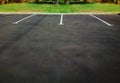 Empty car parking stop backdrop Royalty Free Stock Photo