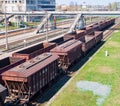 Empty cargo containers