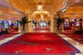 Empty Casino Lobby with Slot Machines Las Vegas Royalty Free Stock Photo