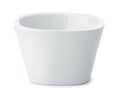 Empty ceramic sauce cup