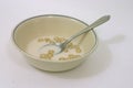 Empty Cereal Bowl Royalty Free Stock Photo