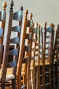 Empty Chair Row in Banket Hall