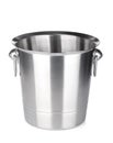 Empty champagne ice bucket Royalty Free Stock Photo