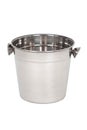 Empty champagne ice bucket Royalty Free Stock Photo