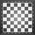 Empty chess board Royalty Free Stock Photo