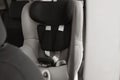 Empty child safety seat