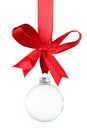 Empty Christmas ornament Royalty Free Stock Photo