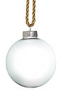 Empty Christmas ornament Royalty Free Stock Photo