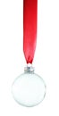 Empty Christmas ornament Royalty Free Stock Photo