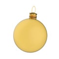 Empty Christmas ornament Royalty Free Stock Photo