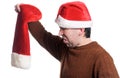 Empty Christmas Stocking Royalty Free Stock Photo