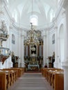 Empty church interior