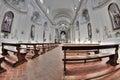 Empty church interior Royalty Free Stock Photo