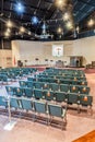 Empty Church Sanctuary Vertical Royalty Free Stock Photo