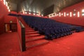 Empty cinema auditorium