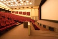 Empty cinema auditorium