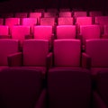 Empty cinema auditorium