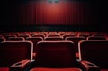 empty cinema seats cinema Royalty Free Stock Photo