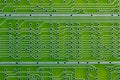 Empty circuit board, pcb printed technology,  macro Royalty Free Stock Photo