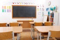 Empty class room Royalty Free Stock Photo