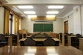 Empty classroom 2 Royalty Free Stock Photo