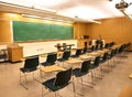 Empty Classroom Royalty Free Stock Photo