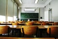 Empty Classroom Royalty Free Stock Photo