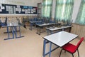 Empty classroom