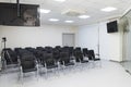 Empty classroom interior Royalty Free Stock Photo